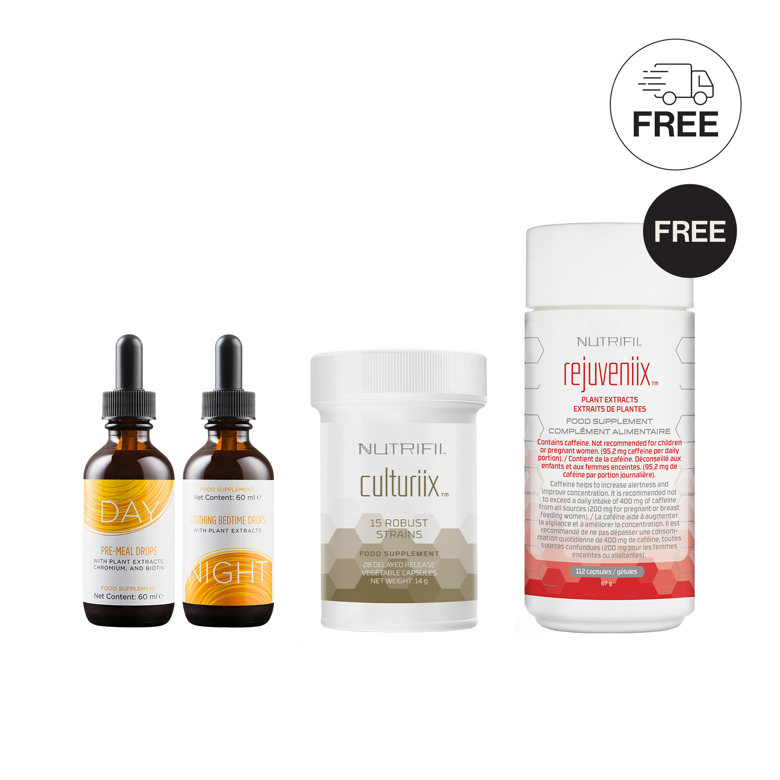 Drops en Culturiix (GRATIS Rejuveniix)